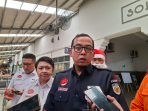 Direktur Keuangan KAI Commuter, Nugroho Dwi Sasongko saat ditemui di Stasiun Solo Balapan, Jawa Tengah, Kamis 25 Desember 2025. (Foto: Putri Sejati)