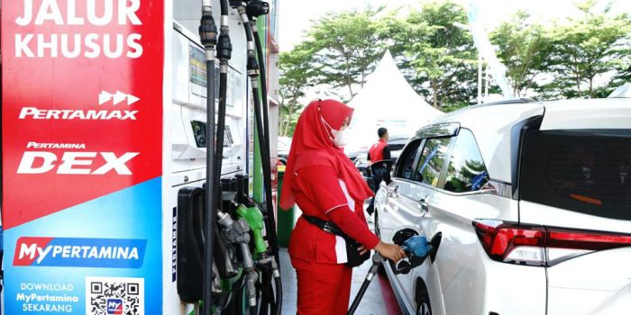 Konsumsi BBM berkualitas untuk Dex Series meningkat hingga 35,6% dibandingkan konsumsi normal harian selama musim Nataru. (Foto: dok. Pertamina Patra Niaga JBT)