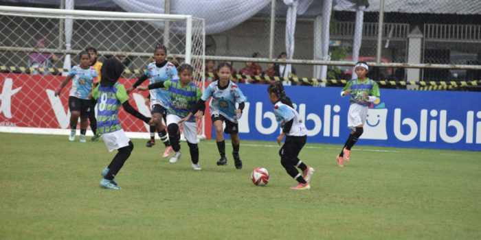 Turnamen sepakbola putri MilkLife Soccer Challenge (MLSC) Solo Seri 2 2025 – 2026 yang mulai bergulir 10-15 Februari 2026. (Foto: Putri Sejati)