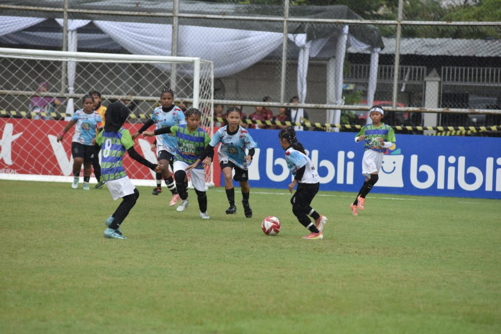 Turnamen sepakbola putri MilkLife Soccer Challenge (MLSC) Solo Seri 2 2025 – 2026 yang mulai bergulir 10-15 Februari 2026. (Foto: Putri Sejati)