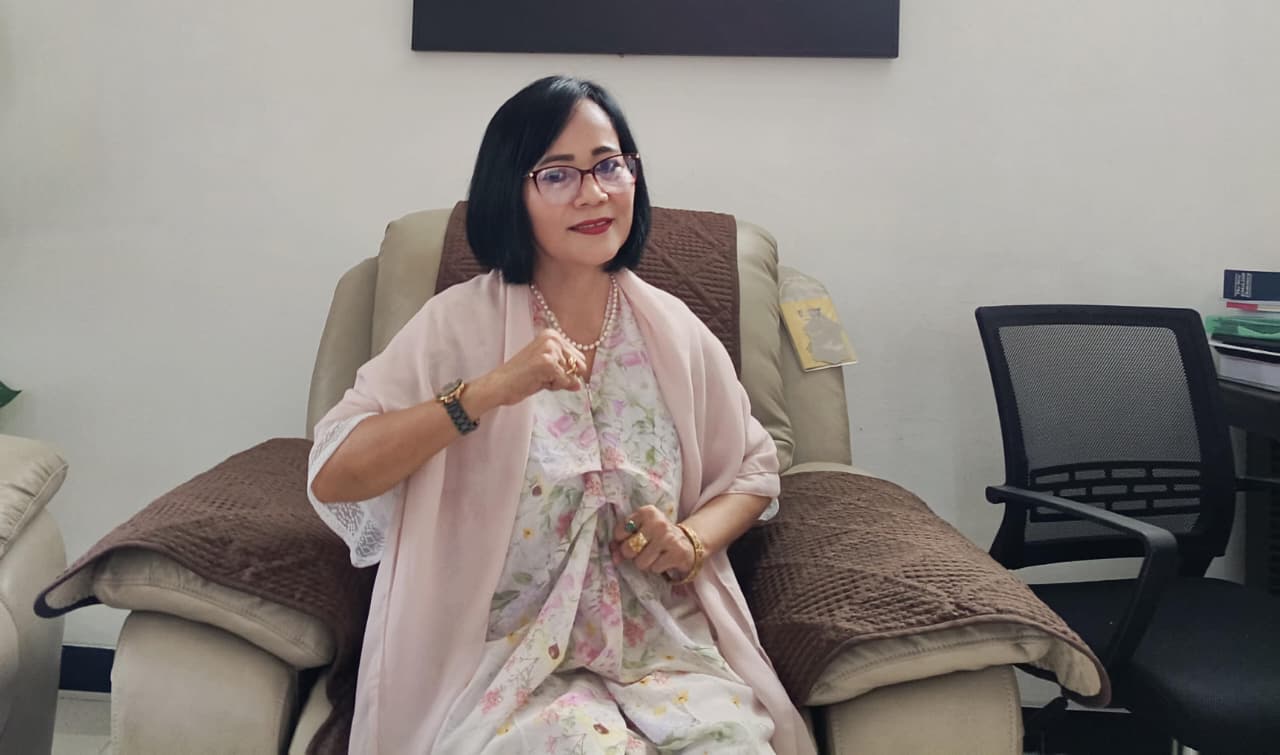 Ketua Dewan Pimpinan Wilayah (DPW), Asosiasi Tinju Indonesia (ATI) Jawa Tengah terpilih, Asri Purwanti. (Foto: Agatha Janendra)