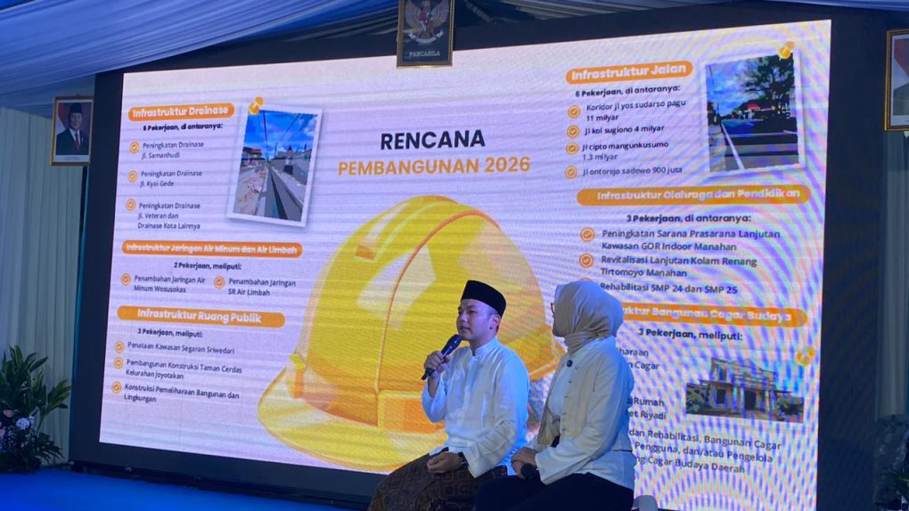 “Ngabuburit Asik Bareng Respati–Ardi” yang menandai satu tahun kepemimpinan Wali Kota Solo, Respati Ardi dan Wakil Wali Kota (Wawali) Solo, Astrid Widayani. Acara yang dihadiri Forkompimda, tokoh masyarakat dan agama tersebut digelar di Monumen Apem Sewu Bantaran Sungai BBWS Bengawan Solo, Kelurahan Sewu, Kecamatan Jebres, Jumat 6 Maret 2026. (Foto: Putri Sejati)