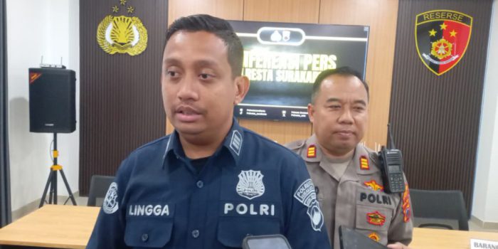 Kasi Humas Polresta Solo, AKP Lingga Ramadhani. (Foto: Putri Sejati)