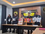 Jajaran Sat Narkoba Polresta Solo berhasil mengungkap sebanyak 43 kasus narkoba dengan mengamankan 55 tersangka selama lima bulan terakhir, Januari-Mei 2026. (Foto: Putri Sejati)