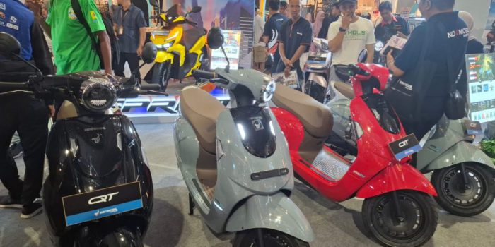 produk terbaru PT Indomobil eMotor Internasional (IEI), QT. (Foto: Putri Sejati)