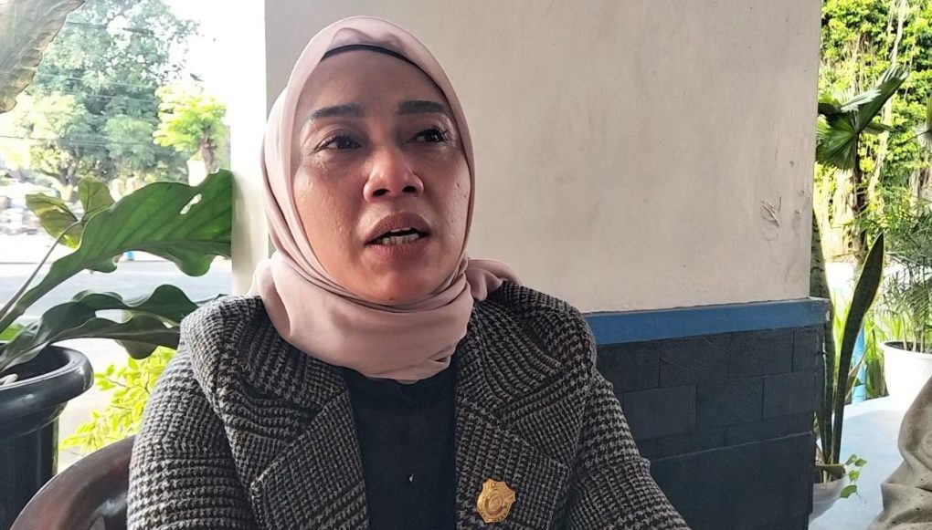 Kuasa Hukum keluarga korban, Wiwik Dwi Habsari, saat memberikan keterangan kepada awak media di Boyolali Jawa Tengah, Selasa 2 Juni 2026. (Foto: Agatha Janendra)