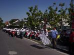 prosesi Prosesi pelepasan Feders Solo yang antusias untuk touring bersama Federal Oil, Sabtu 20 Juni 2026. (Foto: dok. ist)