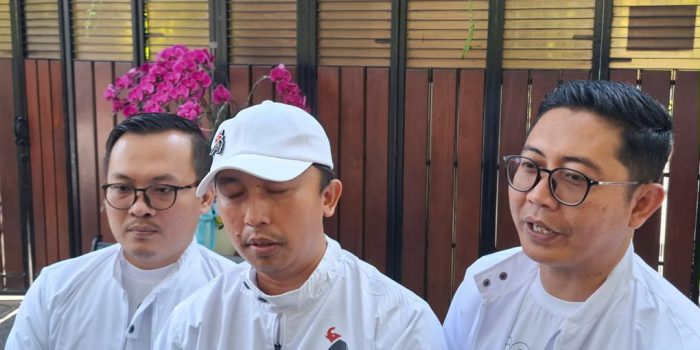 Jajaran pengurus DPW PSI Lampung usai bertemu dengan Presiden ke-7 RI, Jokowi di Kota Solo, Jawa Tengah, Rabu 15 Juli 2026. (Foto: Putri Sejati)