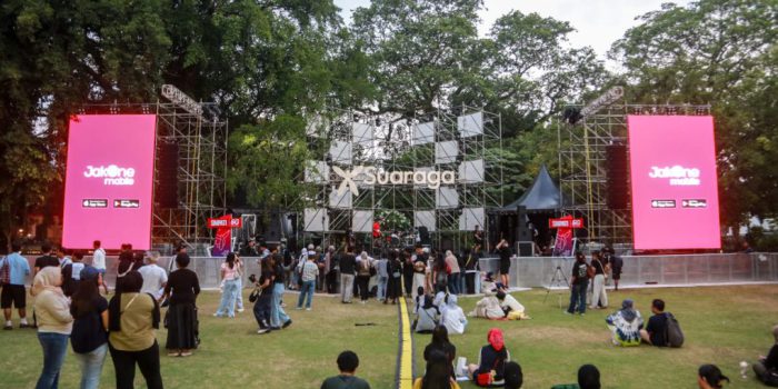 Bank Jakarta turut mendukung penyelenggaraan Suaraga Solo 2026 sebagai Official Bank Partner dalam ajang yang digelar di Taman Balekambang, Kota Solo, Jawa Tengah, 4–5 Juli 2026. (Foto: Putri Sejati)