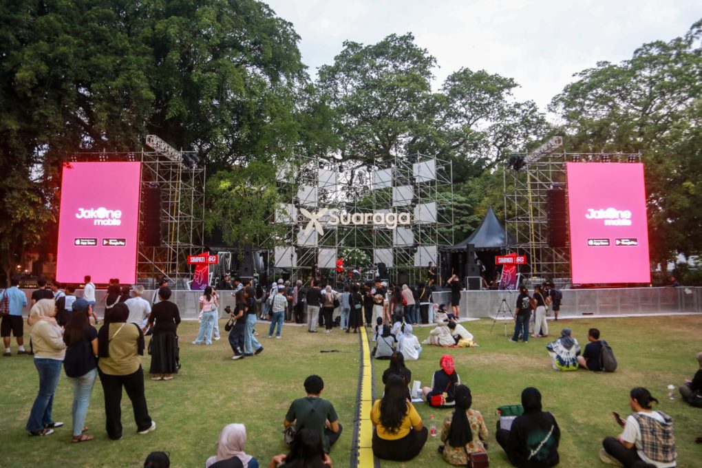 Bank Jakarta turut mendukung penyelenggaraan Suaraga Solo 2026 sebagai Official Bank Partner dalam ajang yang digelar di Taman Balekambang, Kota Solo, Jawa Tengah, 4–5 Juli 2026. (Foto: Putri Sejati)