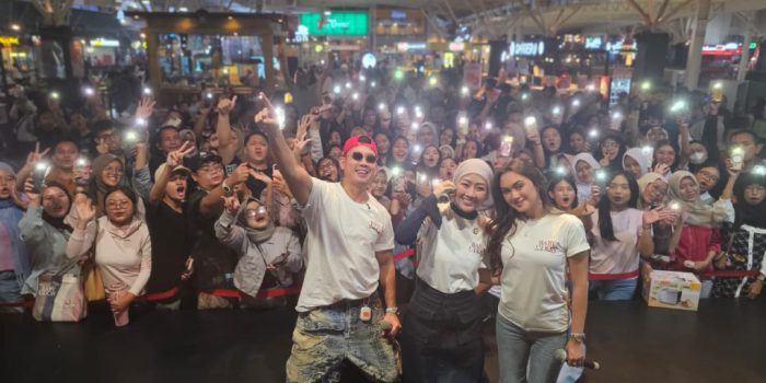 Fans Meeting usai screening film Baby Udon di Solo Paragon Mall, Kota Solo,, Jawa Tengah, Senin 17 Agustus 2026. (Foto: Putri Sejati)