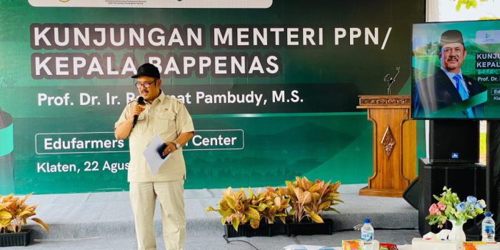 Menteri PPN/Kepala Bappenas Rachmat Pambudy