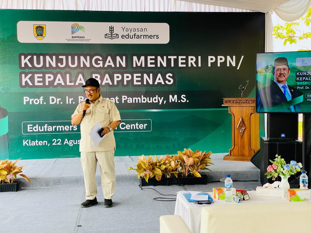 Menteri PPN/Kepala Bappenas Rachmat Pambudy