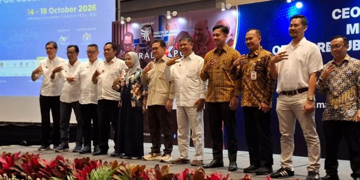 Mendag Budi Santosa saat menghadiri CEO Gathering untuk Calon Peserta Trade Expo Indonesia (TEI) ke-41 Tahun 2026 di Alila Solo, Jawa Tengah, Kamis 20 Agustus 2026. (Foto: Putri Sejati)