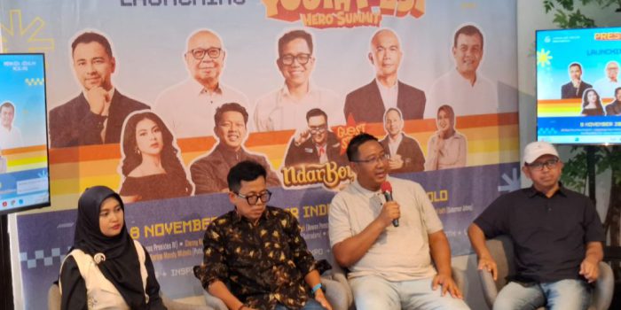 Gerakan Solusi Indonesia (GSI) bakal menggelar GSI Youth Fest-Hero Summit 2026 di GOR Indoor Manahan pada 8 November 2026 mendatang. (Foto: Putri Sejati)