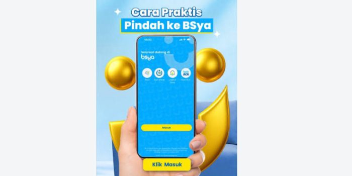 Aplikasi mobile BSya dari PT BCA Syariah menjawab tantangan aksesibilitas industri keuangan syariah. (Foto: ist)