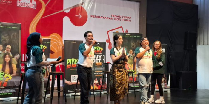 Roadshow film “Piye To Kih?” di Solo Paragon Mall, Kota Solo, Jawa Tengah, Minggu 25 Oktober 2026. (Foto: Putri Sejati)